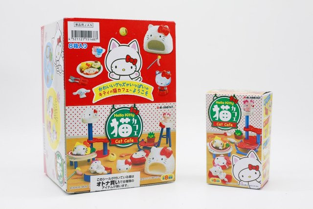 Rement Hello Kitty Sanrio Katzencafé Blind Box, Mini-Figuren Spielset - Bild 1