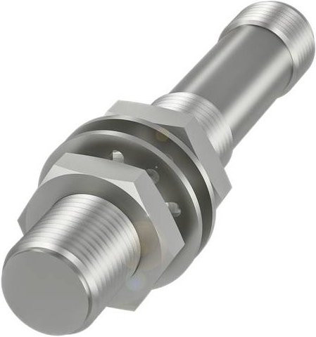 Balluff Induktiver Näherungsschalter BES 113-370-SA2-S4 BES02ME bündig PNP Öffner Silber Durchmesser: 12 mm, Länge: 70 mm - Bild 1
