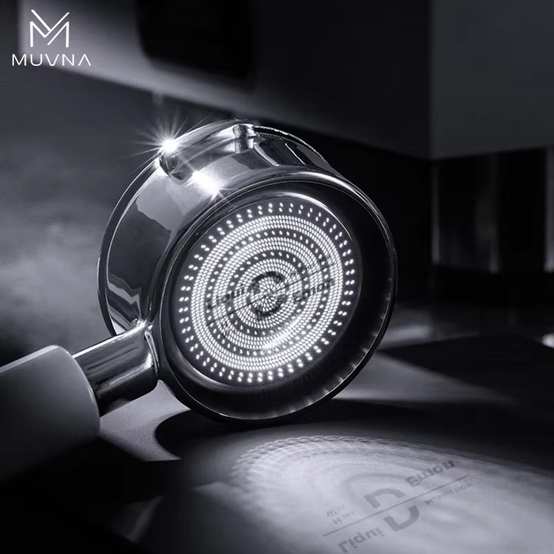 MUVNA Mobius Hochpräzisions-Siebkorb aus Edelstahl in Silber für Espresso, 14-22g Kaffeefilterkorb für 51mm, 53mm oder 58mm Siebträger - Bild 2