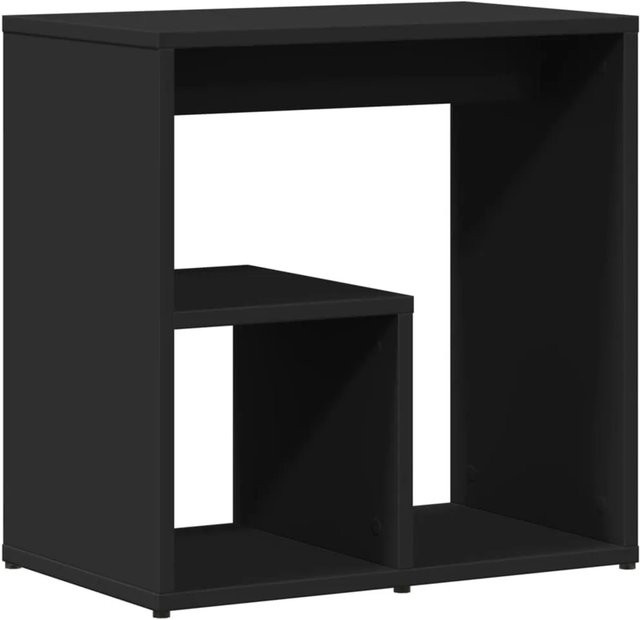 vidaXL Beistelltisch aus Holzwerkstoff in Schwarz, B/T/H: 50 x 30 x 50 cm - Bild 1