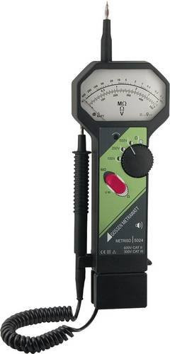 Gossen Metrawatt Metriso 5024 Isolationsmessgerät in Schwarz mit 100 V, 250 V, 500 V und 400 MΩ - Bild 1