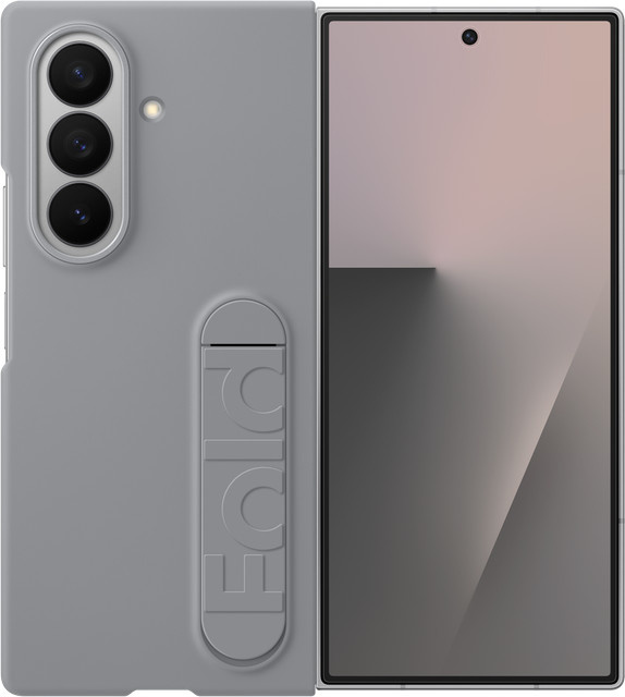Samsung Silicone Case für Galaxy Z Fold7 in Grau - Bild 1
