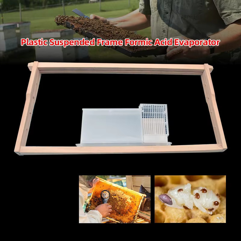 Nassenheider Formsäureverdampfer zur Varroa-Milbenbekämpfung in transparent, GREENVIVE Bienenzuchtwerkzeug - Bild 4