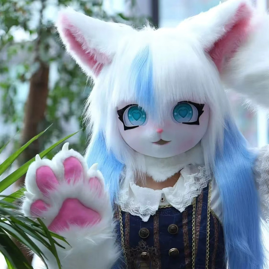 Novedan Fursuit Kigurumi Headset, Puppenkostüm, Tiere, Plüsch / Textil - Bild 2