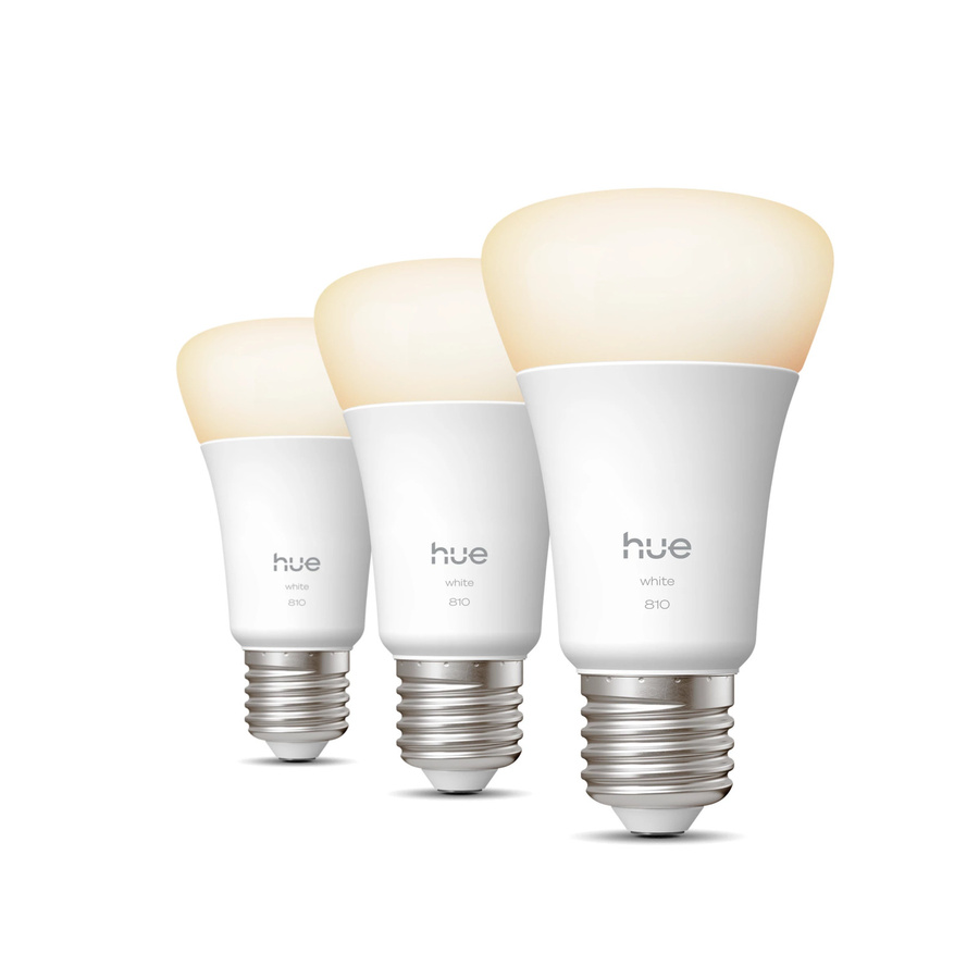 Philips Hue White A60 Smarte LED-Lampe E27, dimmbar, Warmweiß, 810 lm - Bild 1