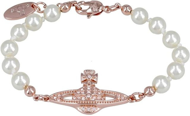 Vivienne Westwood Armband, Perle, Messing, Weiß, Damen - Bild 1