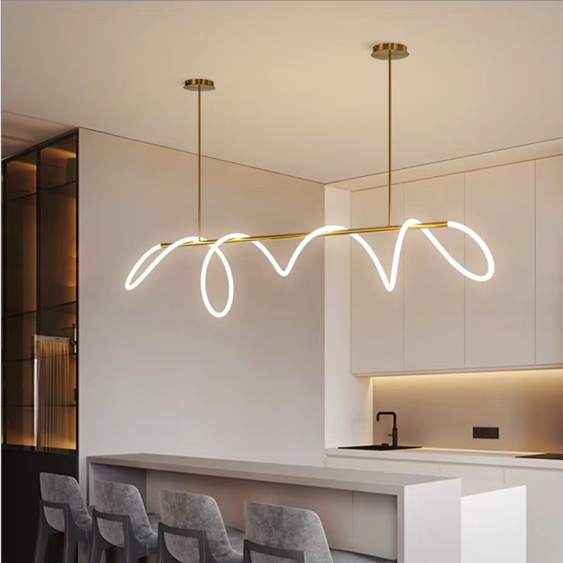 Nordic LED Kronleuchter Einstellbar für Küche, Esszimmer und Wohnzimmer - Bild 2