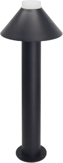 LUXULA Außenstandleuchte Schwarz aus Aluminium mit Erdspieß, GU10 Fassung, IP44, Höhe: 60 cm - Bild 1