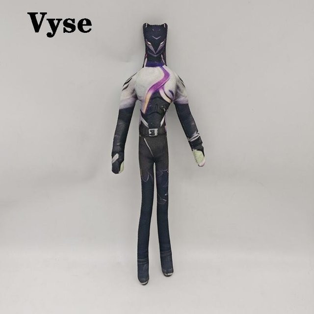 Yiran toy Valorant Vyse und Yoru Plüschtiere, Charakterfigur, 26cm, flexibel - Bild 1