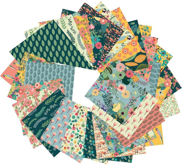 Clairefontaine Faltblätter Jungle Multicolor B: 70,0 cm, H: 60,0 cm, T: 60,0 cm - Bild 1