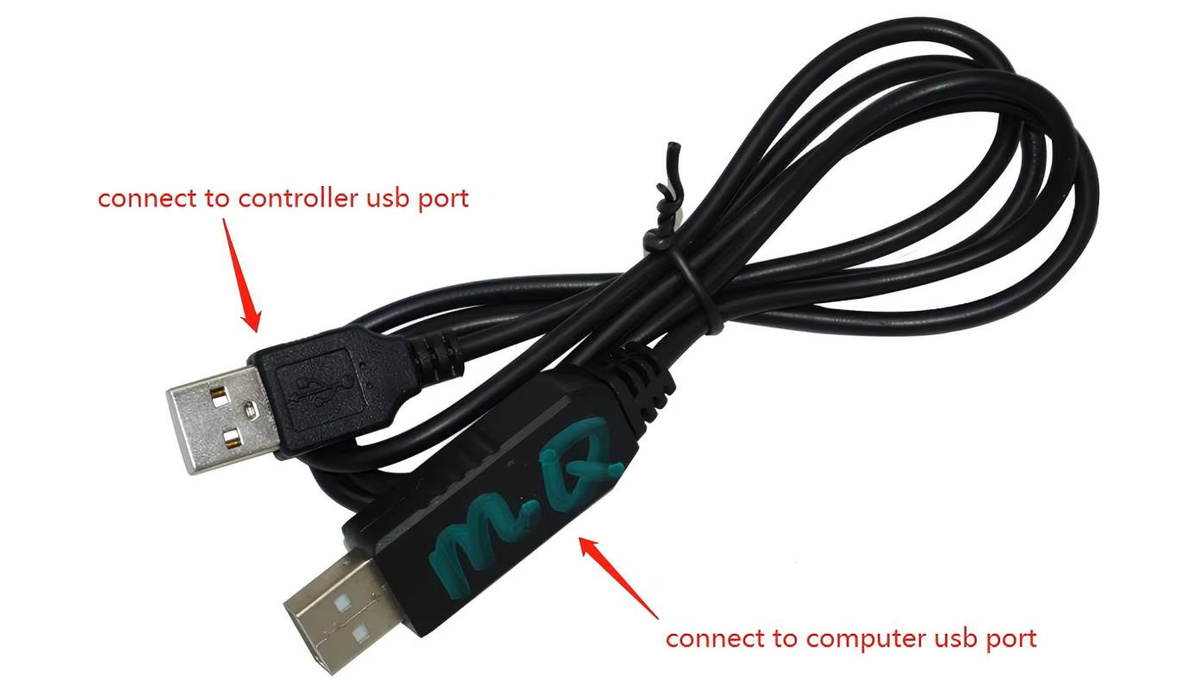 Sabvoton SVMC72150 USB-Programmkabel in Schwarz zur Einstellung der Controller-Parameter - Bild 2