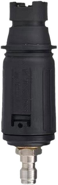 DAZZLEEX Turbo Düse für Hochdruckreiniger mit 1/4 Winkel und rotierender Spray Spitze in Schwarz - Bild 1