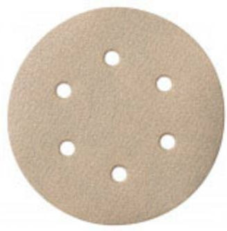 Metabo Haftschleifblätter für Exzenterschleifer, 25 Stück, Farbe: Beige, Durchmesser: 150 mm - Bild 1