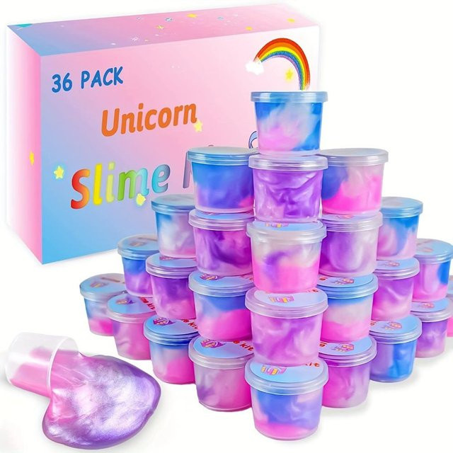 Fashnics Magisches Einhorn Regenbogen Schleim Knetspielzeug, ab 10 Jahre - Bild 1