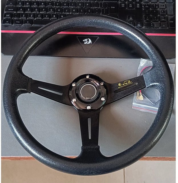 Nardi Torino Sport-Lenkrad 14 Zoll Corn-Shape Drifting in Schwarz - Bild 1