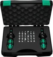 Wera Kraftform Drehmomentschraubendreher-Set 7440/41, 26-teilig, 0,3-3,0 Nm, schwarz-grün-bunt - Bild 1