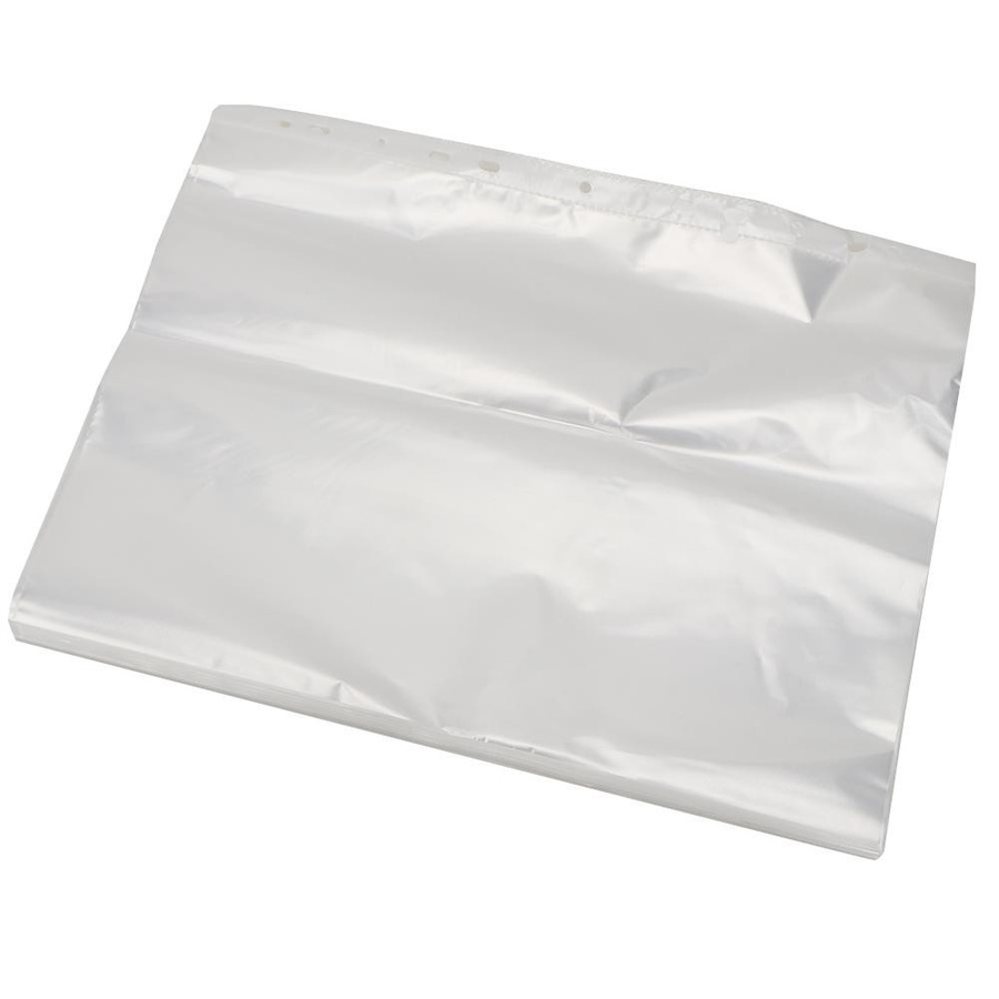 100 Stück transparente A4 Schutzhüllen mit 11 Loch für Ordner aus PVC von shoemst - Bild 2