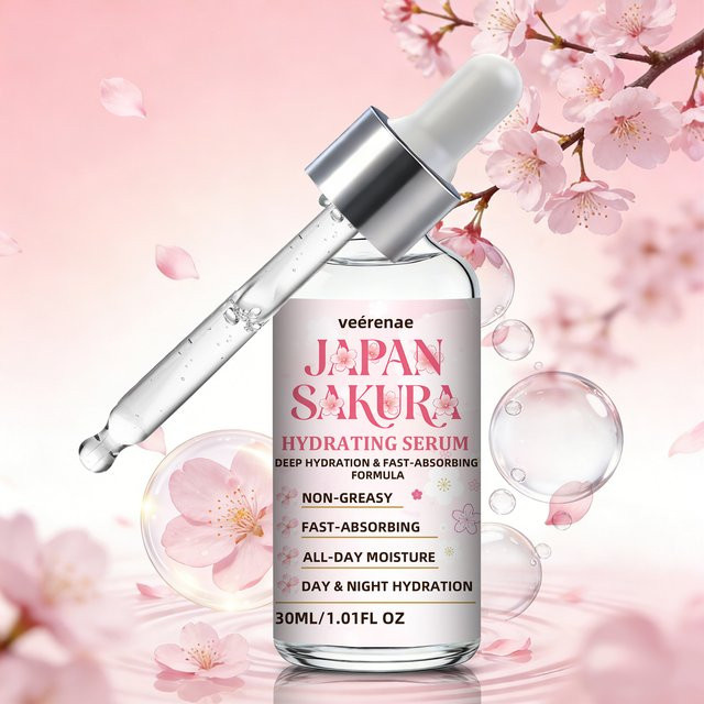 veérenae Japan Sakura Hydrating Serum, Gesicht, Unisex - Bild 1