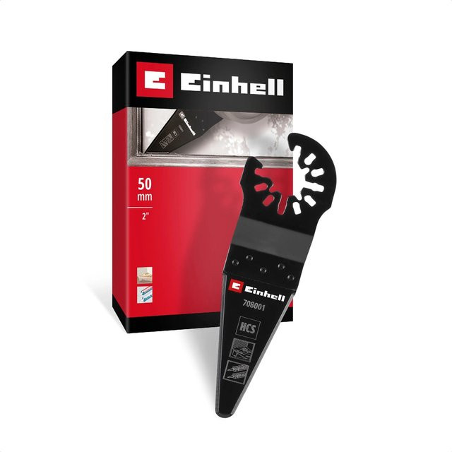 Einhell Schabermesser HCS Spitz aus Edelstahl in Silber - Bild 1