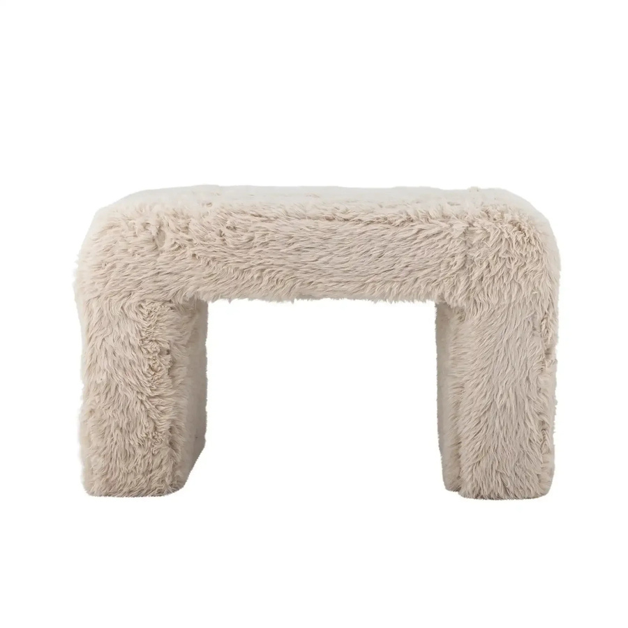 Sitzbank Bobbie von Bloomingville in Beige mit einer Breite von 70 cm - Bild 1