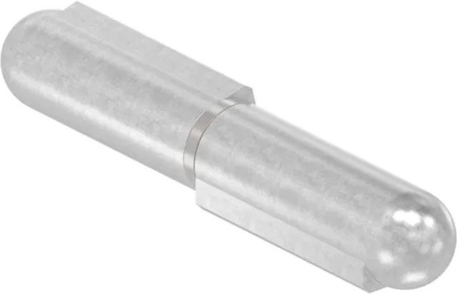 FeNau Anschweißband aus Edelstahl V4A in Silber, Länge: 100 mm, Außen-Ø: 16 mm, Bolzen-Ø: 10 mm, für den Außenbereich - Bild 1