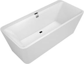 Villeroy & Boch Rechteck-Badewanne Squaro Edge 12 Duo in Weiß, B/T: 180 x 80 cm - Bild 1