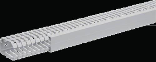 Hager Tehalit Verdrahtungskanal BA760040 grau B/H/L: 40 x 60 x 2000 mm - Bild 1