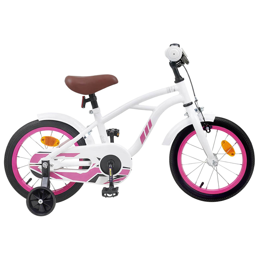 VD Home Furnishing Kinderfahrrad 16 Zoll Weiß - Bild 1
