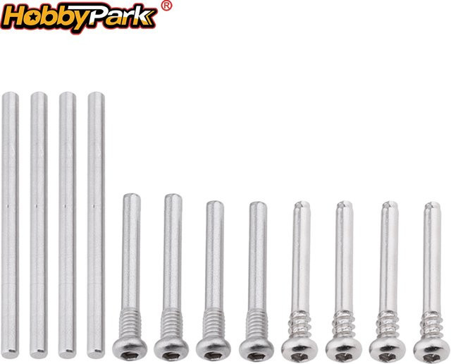 HobbyPark Federungsstift-Satz, Schraubstifte, 12er-Pack - Bild 1
