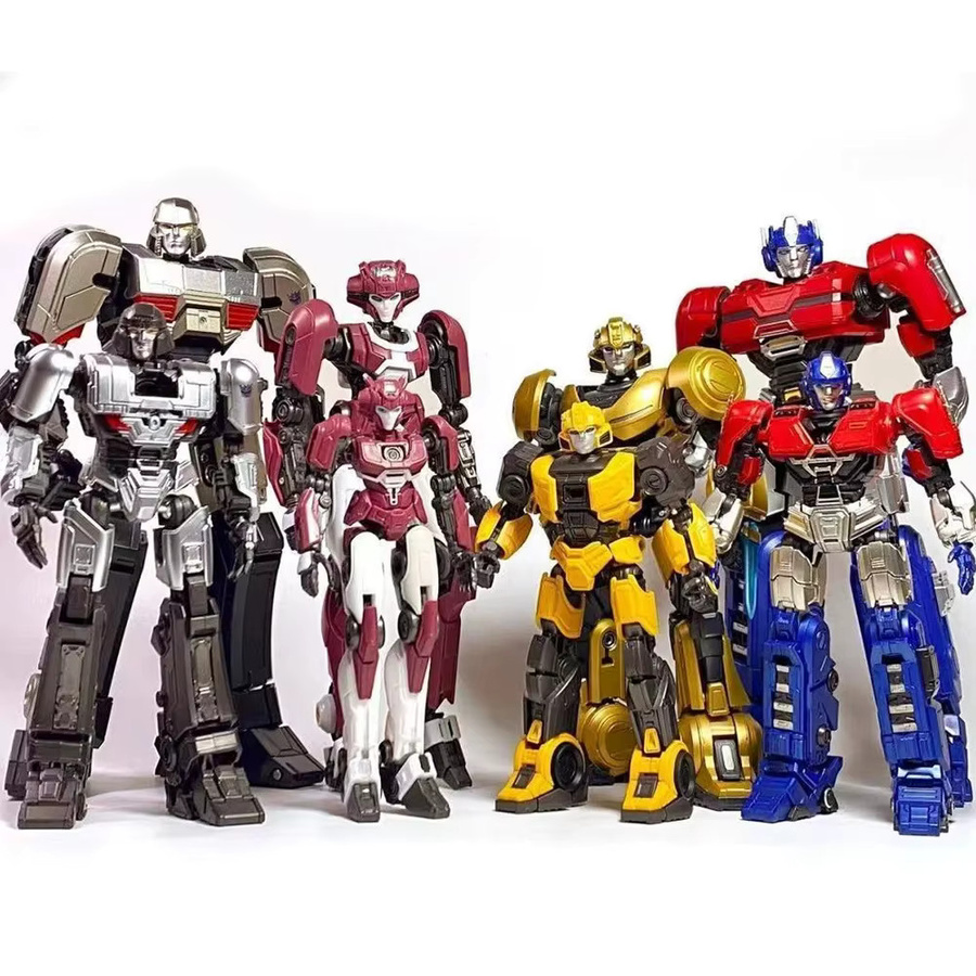 YOLOPARK Transformers Optimus Prime Megatron Elita Bumblebee Cogged Mode Actionfiguren - Bild 4
