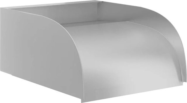 vidaXL Wasserfall aus Edelstahl 304 in Silber, B/T/H: 30 x 34 x 14 cm - Bild 1