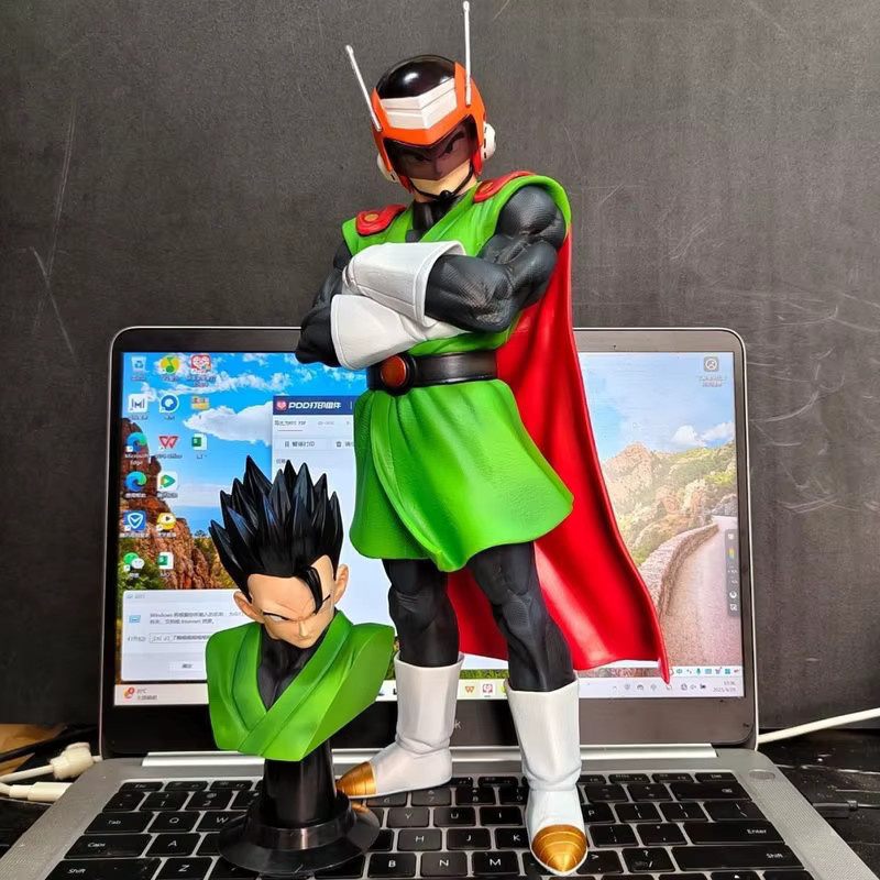 Bandai Dragon Ball Great Saiyaman & Videl Figuren-Set, Actionfiguren, 2-teiliges Set - Bild 2