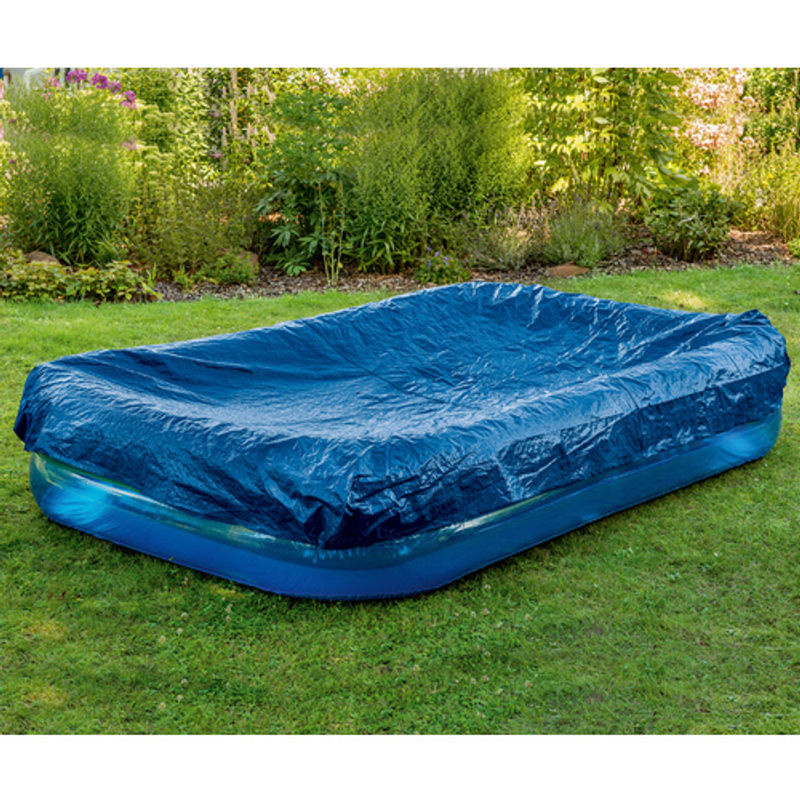 HAPPY PEOPLE Poolabdeckung aus Polyethylen in Blau, B/T: 310 x 187 cm - Bild 2