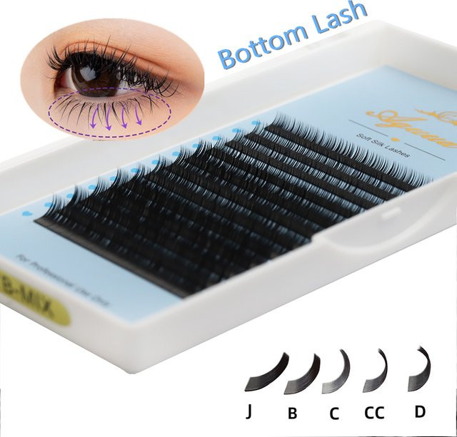 AGUUD Kaschmir-Wimpern, Black, Matt, Unisex - Bild 1