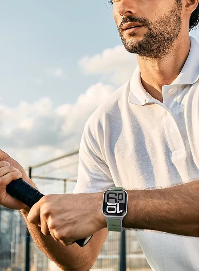 RWBANDS Uhrenarmband Silikon, Apple Watch Ultra/Serie 11/10/9/8/7/6 - Bild 5