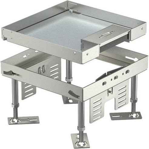 OBO Bettermann RKSN2 4 VS 25 Kassette in Silber - Bild 1