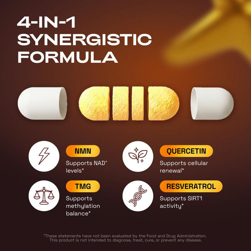 VitalityVault NMN Nahrungsergänzung, 1000 mg, Unisex - Bild 2