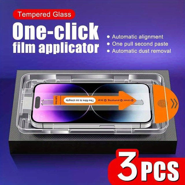 3 Stück Sichtschutz Displayschutzfolie aus gehärtetem Glas für Huawei nova 14 13i 12s 11i 10z Ultra Pro 9se 8SE Youth 4K Ultra HD mit 9H Härtegrad in Transparent - Bild 1
