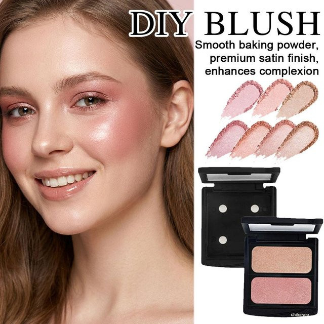 cheeryep Qianyan Spring Blooms Blush Palette Cold Brew, Baked Blush & Highlighter - Bild 1