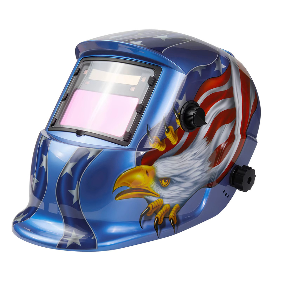 Geinxurn Schweißhelm SU SAFE-UP mit automatischer Verdunkelung und solarbetriebenem 2-Bogen-Sensor-Schirm - Bild 6