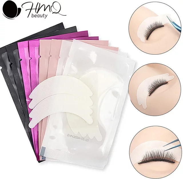 HMQ beauty Augenpads für Wimpernverlängerungen, Black, Unisex - Bild 1
