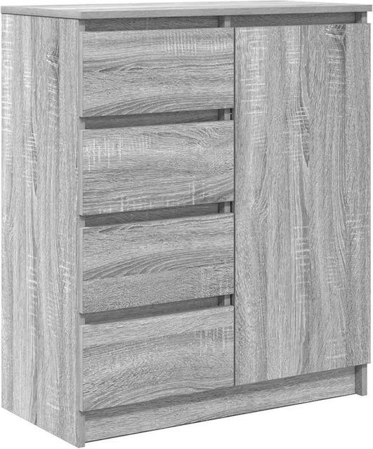 vidaXL Sideboard mit Schubladen in Grau Sonoma aus Holzwerkstoff, B/T/H: 71 x 35 x 84 cm - Bild 1