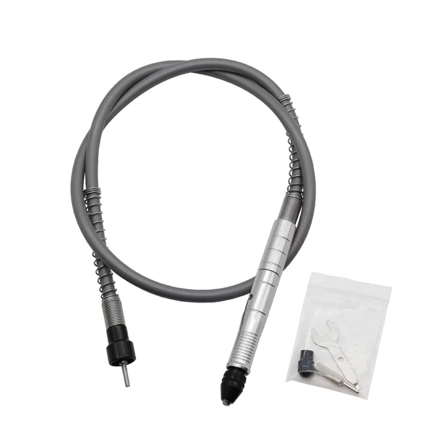 VIBRATITE Flexibles Wellenverlängerungskabel mit drehbarem Aufsatz für elektrische Schleifmaschinen, Graviermaschinen und Bohrer - Bild 2