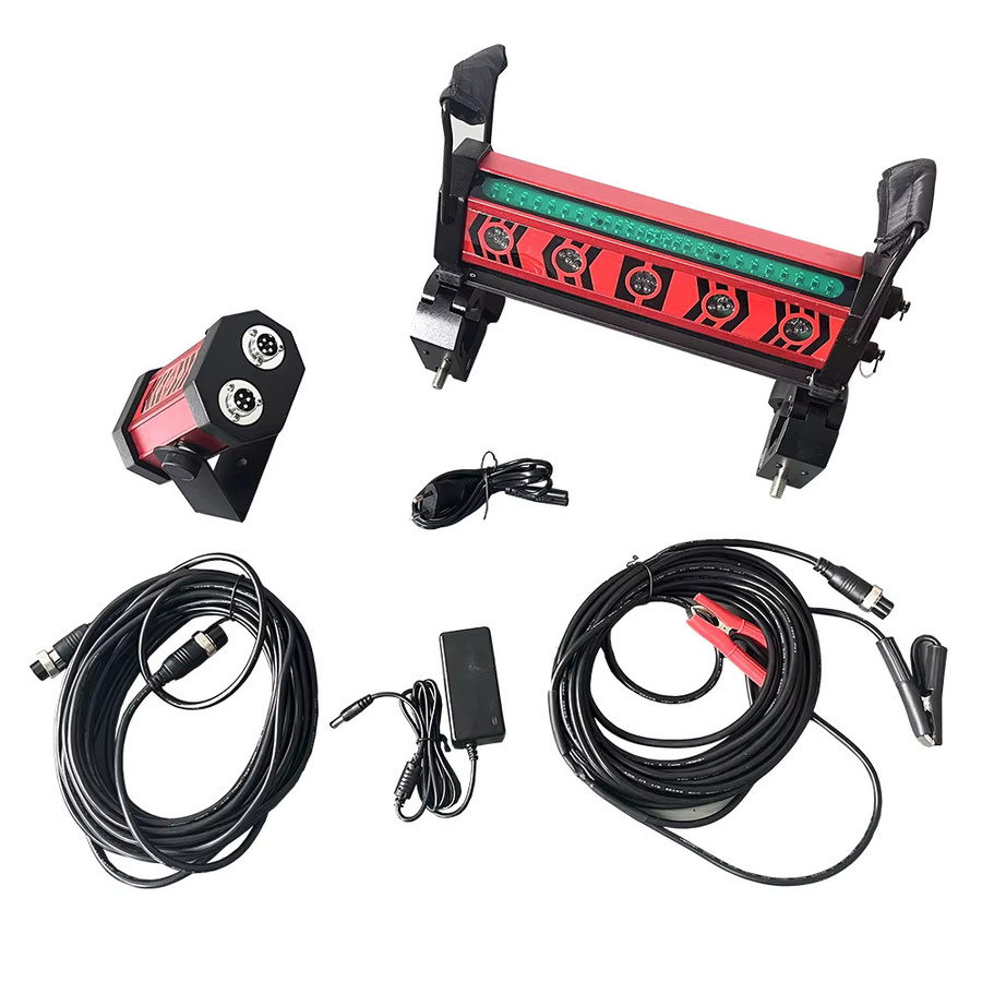 HeiPoe YD360A Laser-Instrument für Ingenieurwesen mit Laser-Empfänger und Laser-Nivelliergerät in Grün und Rot - Bild 3
