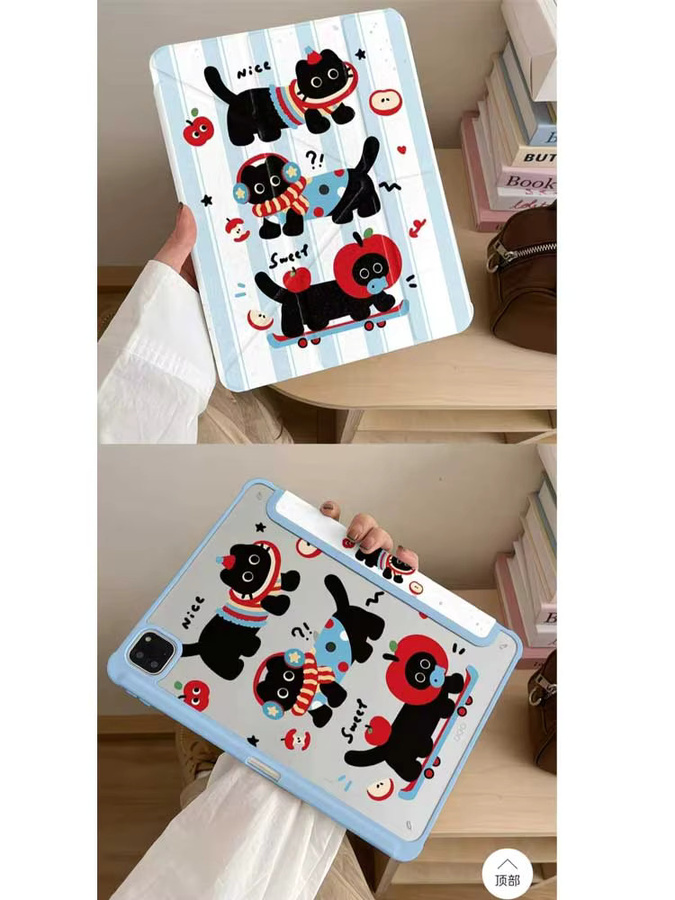 Hansong Tablet Hülle für iPad Pro, Air und Mini in Multicolour - Bild 6