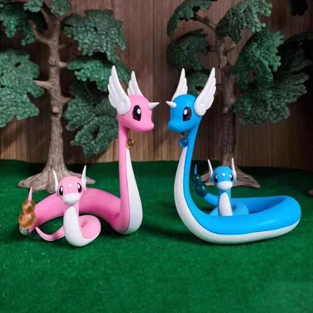 Potdemiel Pokémon Dragonair und Dratini, Actionfiguren, 2-teiliges Set - Bild 1