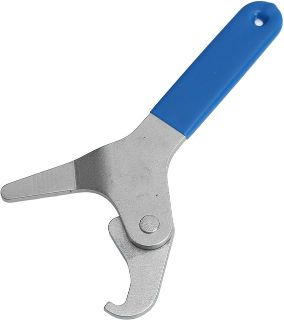 Verstellbarer Motorrad Stoßdämpfer Hakenschlüssel von TOMTOP JMS in Blau aus Stahl für 35mm bis 75mm Federverschlüsse - Bild 1