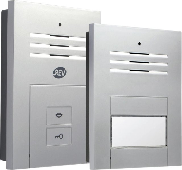 REV Sprechanlage Quattroline Audio für 1-Familienhäuser in Silber - Bild 1