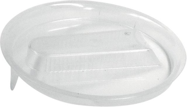 Schneider Messbecher-Deckel aus Kunststoff, rund, beige und transparent, 3000 ml - Bild 1