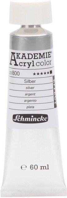Schmincke Akademie Acrylcolor Silber 60 ml - Bild 1